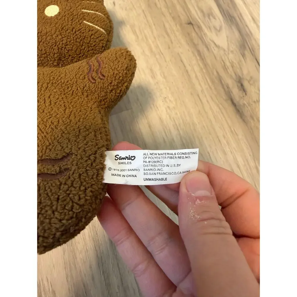 Sanrio | Toys | Hello Kitty Gingerbread Plush 20 10 Brown Sanrio Smiles ...